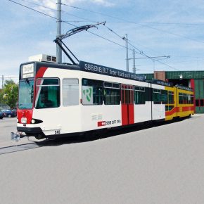 Tram Vollbeschriftung