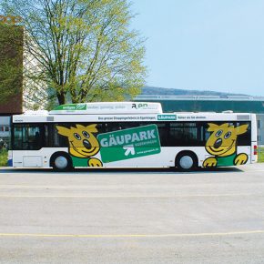 Bus Seitenbeschriftung